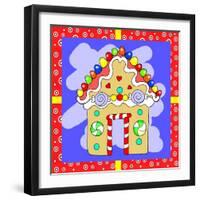 Gingerbread House-Valarie Wade-Framed Giclee Print
