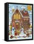 Gingerbread Joy-Kathy Kehoe Bambeck-Framed Stretched Canvas