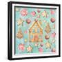 Gingerbread Land I-null-Framed Giclee Print