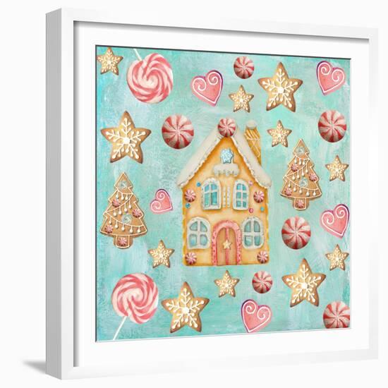 Gingerbread Land I-null-Framed Giclee Print