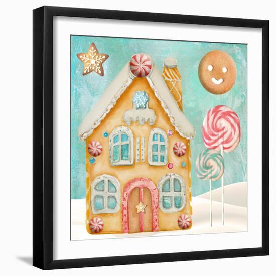 Gingerbread Land IV-null-Framed Giclee Print