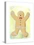 Gingerbread Man-Jennifer Zsolt-Stretched Canvas
