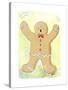 Gingerbread Man-Jennifer Zsolt-Stretched Canvas