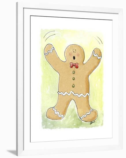 Gingerbread Man-Jennifer Zsolt-Framed Giclee Print