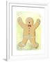 Gingerbread Man-Jennifer Zsolt-Framed Giclee Print