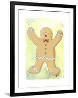 Gingerbread Man-Jennifer Zsolt-Framed Giclee Print