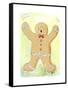 Gingerbread Man-Jennifer Zsolt-Framed Stretched Canvas