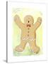 Gingerbread Man-Jennifer Zsolt-Stretched Canvas