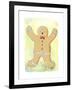 Gingerbread Man-Jennifer Zsolt-Framed Giclee Print