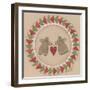 Gingerbread Pair-Debbie McMaster-Framed Giclee Print