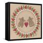 Gingerbread Pair-Debbie McMaster-Framed Stretched Canvas