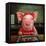 Gingerbread Pigs-Lucia Heffernan-Framed Stretched Canvas