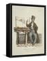 Gingerbread Seller-Antoine Charles Horace Vernet-Framed Stretched Canvas