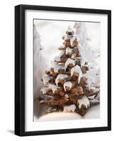 Gingerbread Trees with Glacé Icing-null-Framed Photographic Print