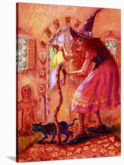 Gingerbread Witch-Judy Mastrangelo-Stretched Canvas