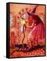 Gingerbread Witch-Judy Mastrangelo-Framed Stretched Canvas