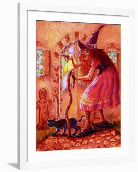 Gingerbread Witch-Judy Mastrangelo-Framed Giclee Print