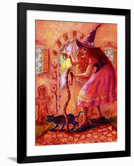 Gingerbread Witch-Judy Mastrangelo-Framed Giclee Print