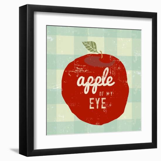 Gingham Apple-Lola Bryant-Framed Art Print