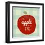 Gingham Apple-Lola Bryant-Framed Art Print