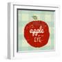 Gingham Apple-Lola Bryant-Framed Art Print