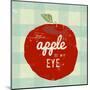 Gingham Apple-Lola Bryant-Mounted Art Print