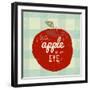 Gingham Apple-Lola Bryant-Framed Art Print