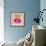 Gingham Beet-Lola Bryant-Framed Art Print displayed on a wall