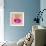 Gingham Beet-Lola Bryant-Framed Art Print displayed on a wall