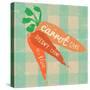 Gingham Carrot-Lola Bryant-Stretched Canvas