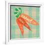 Gingham Carrot-Lola Bryant-Framed Art Print