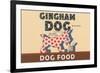 Gingham Dog-null-Framed Premium Giclee Print