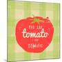 Gingham Tomato-Lola Bryant-Mounted Premium Giclee Print