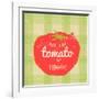 Gingham Tomato-Lola Bryant-Framed Art Print