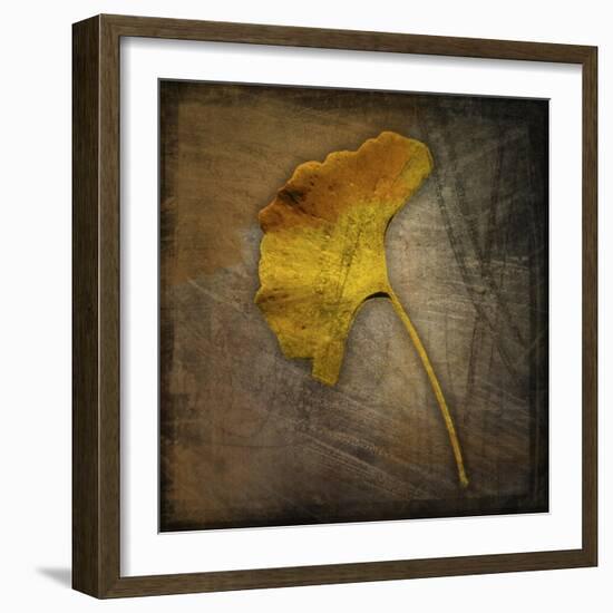 Gingko 1-John W Golden-Framed Giclee Print