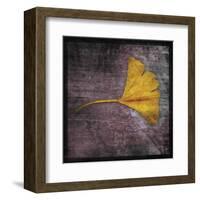 Gingko 4-John W^ Golden-Framed Art Print