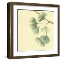 Gingko Leaves III-Chris Paschke-Framed Art Print