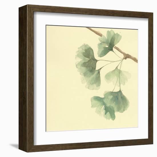 Gingko Leaves III-Chris Paschke-Framed Art Print