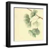 Gingko Leaves III-Chris Paschke-Framed Art Print