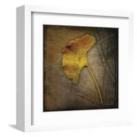 Gingko-John W^ Golden-Framed Art Print