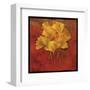 Gingkos #2-John W^ Golden-Framed Art Print