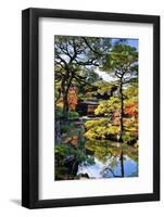 Ginkaku-Ji Temple in Kyoto, Japan during the Fall Season. Nov 19-SeanPavonePhoto-Framed Photographic Print