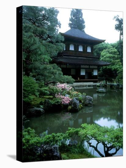 Ginkakuji Temple-null-Stretched Canvas