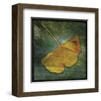 Ginkgo III-John Golden-Framed Giclee Print