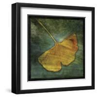 Ginkgo III-John Golden-Framed Art Print