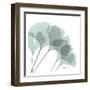 Ginkgo in Pale Blue II-Albert Koetsier-Framed Art Print