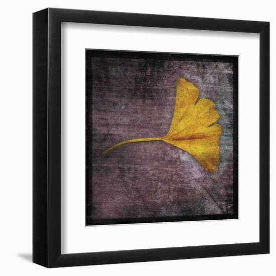 Ginkgo IV-John Golden-Framed Giclee Print