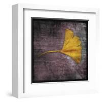 Ginkgo IV-John Golden-Framed Giclee Print