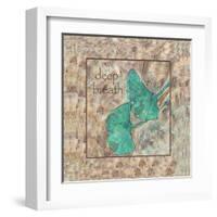 Ginko Deep Breath 2-Beverly Dyer-Framed Art Print