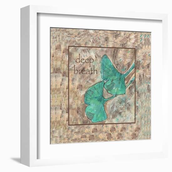 Ginko Deep Breath 2-Beverly Dyer-Framed Art Print